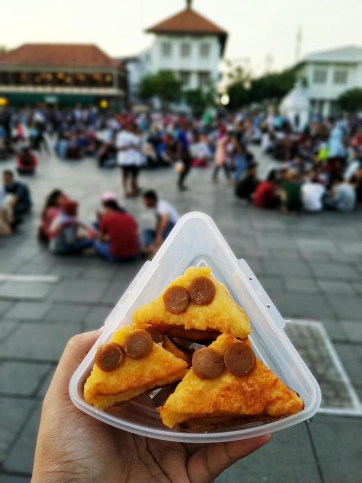 Geisterbrot bei Kota Tua Jakarta foto