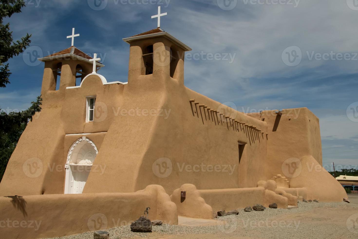 Missionskirche San Francisco de Asis in New Mexico foto