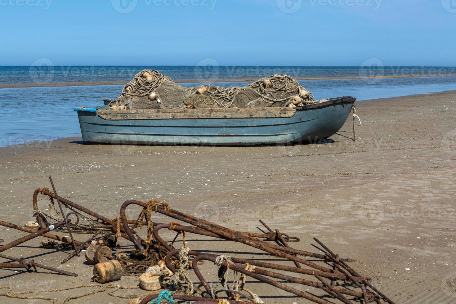 Fischerboote an der Ostseeküste foto