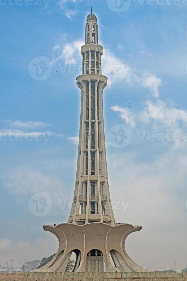 minar-e-pakistan nationaldenkmal lahore foto