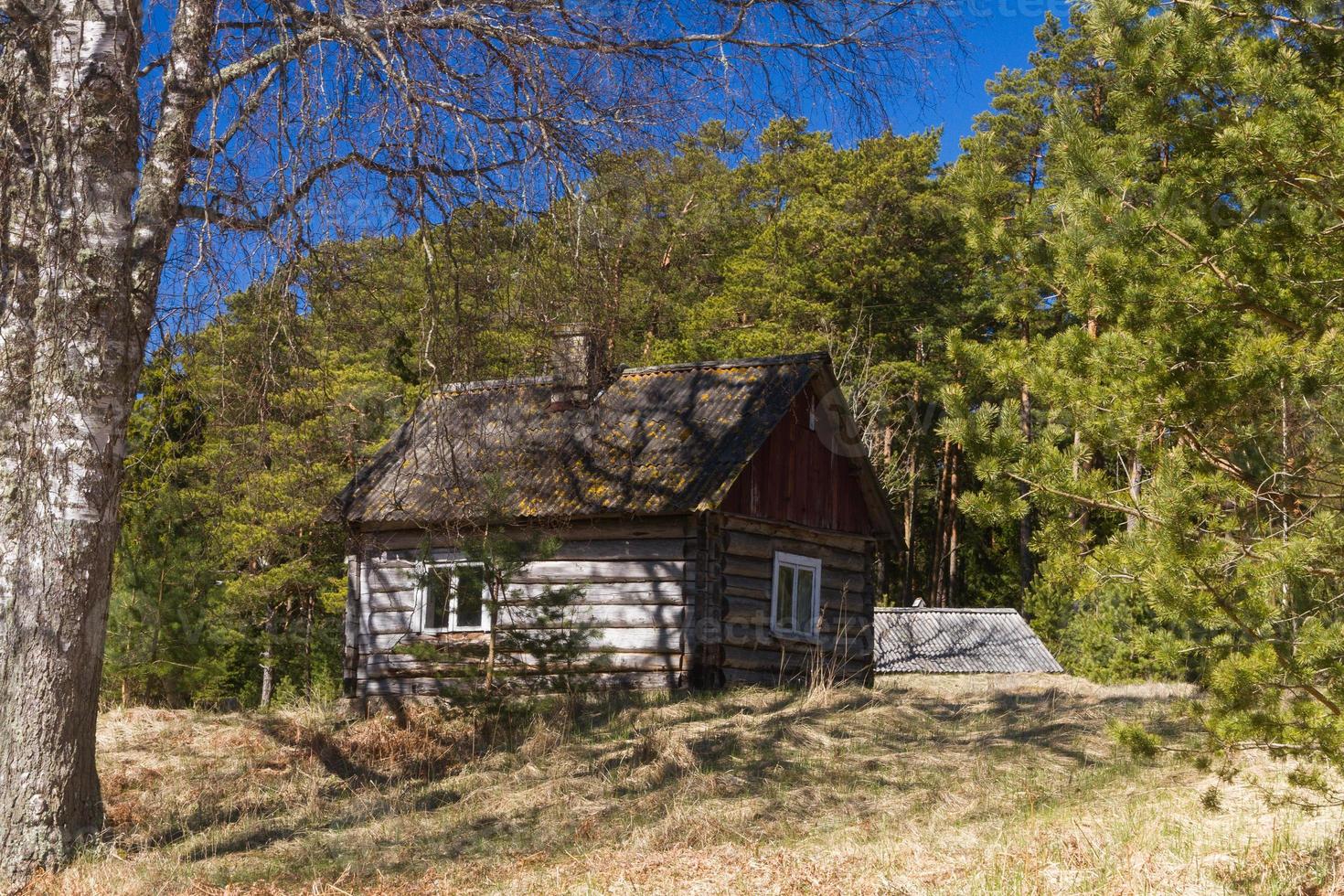 frühlingsansichten von der insel hiiumaa foto