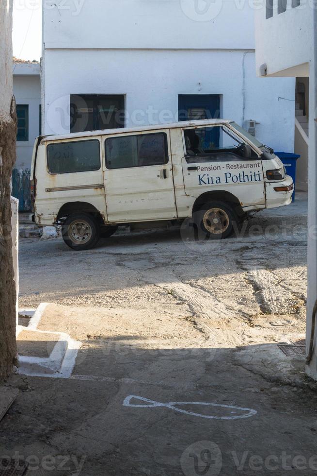 Lebensstil auf griechischen Inseln foto