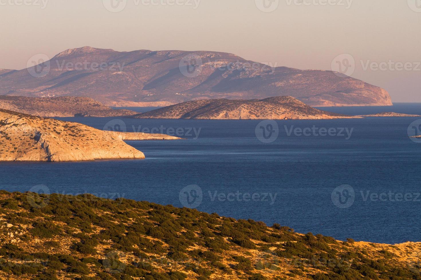 Landschaften von Mikrokykladen, Griechenland foto