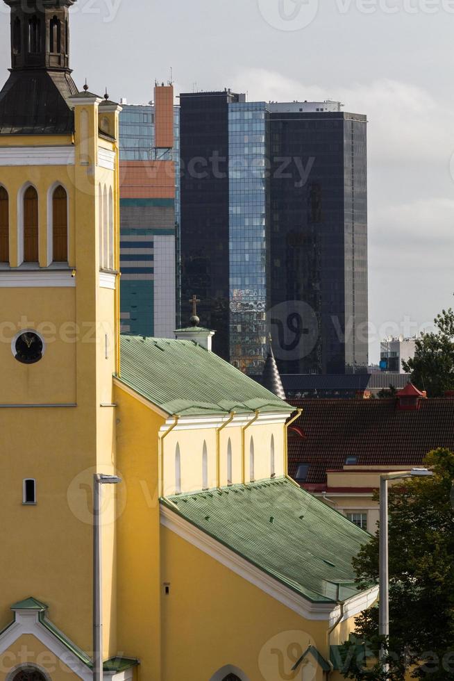 altstadt von tallinn im sommer foto