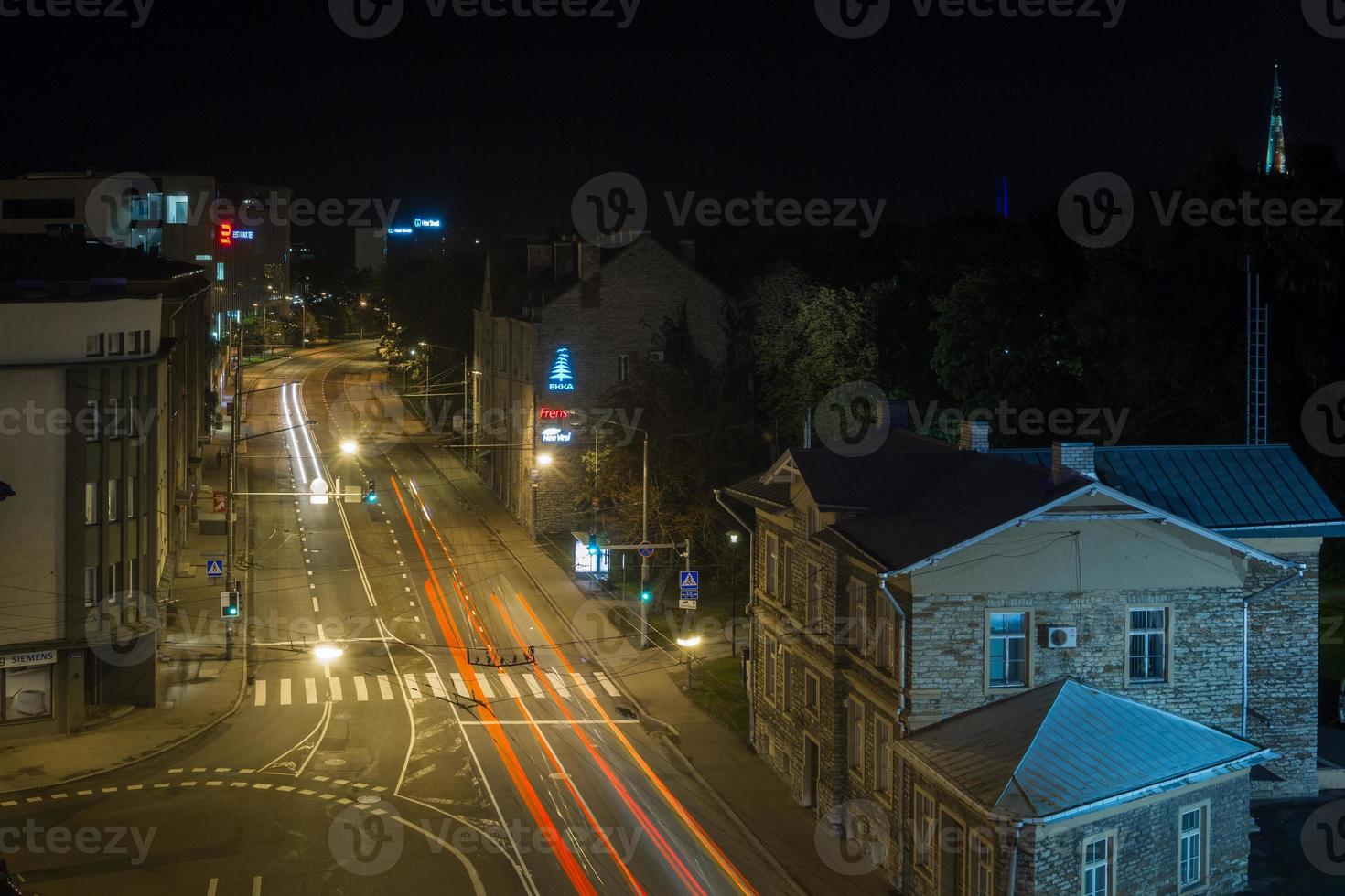 altstadt von tallinn im sommer foto