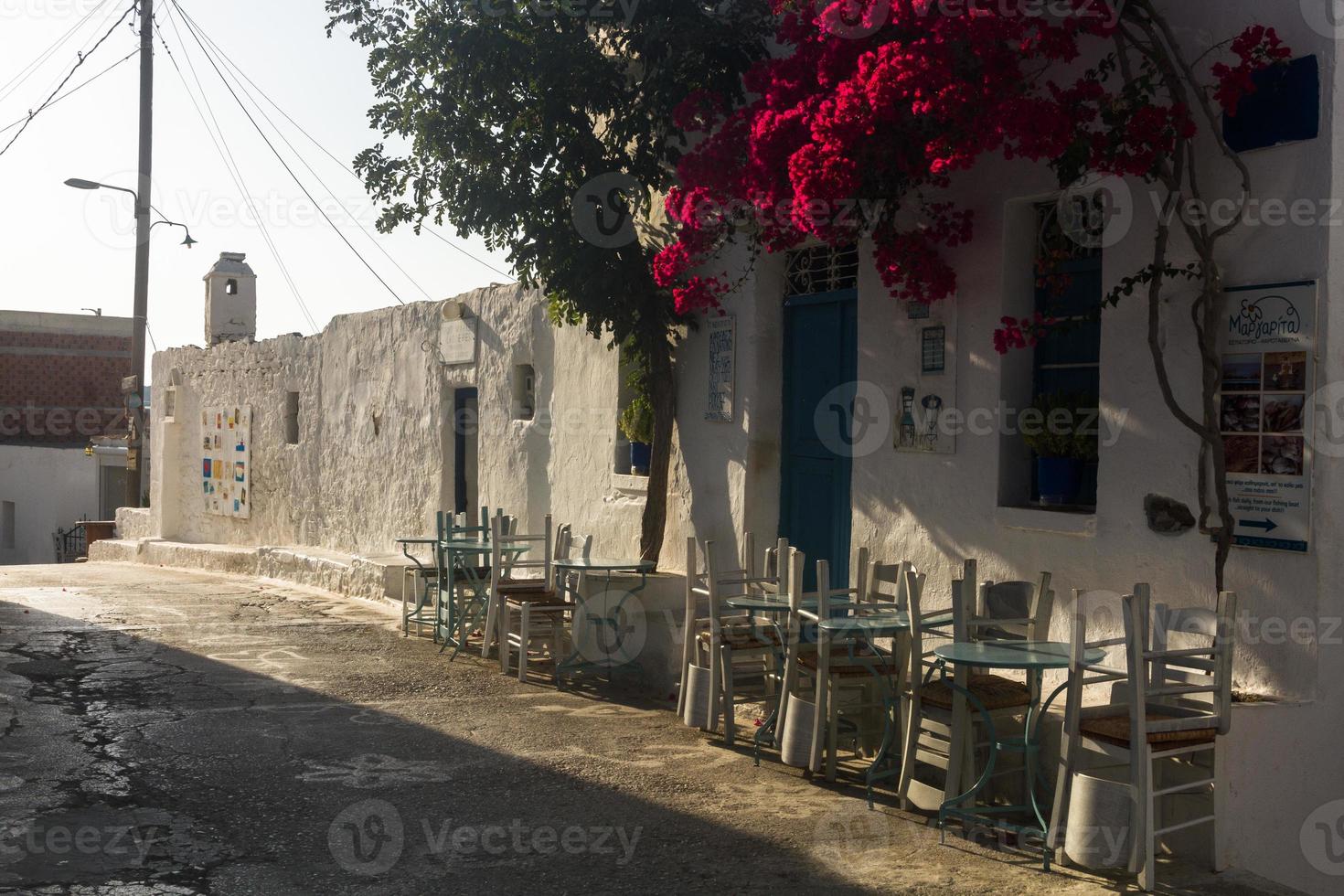 Lebensstil auf griechischen Inseln foto