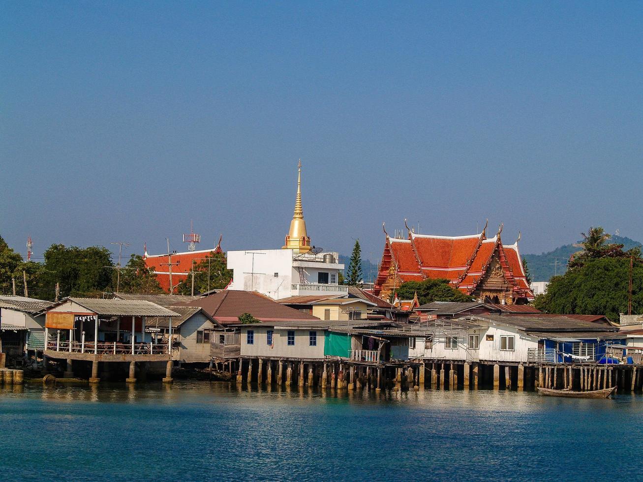 Sattahip Bezirk in Chon Buri, Thailand foto