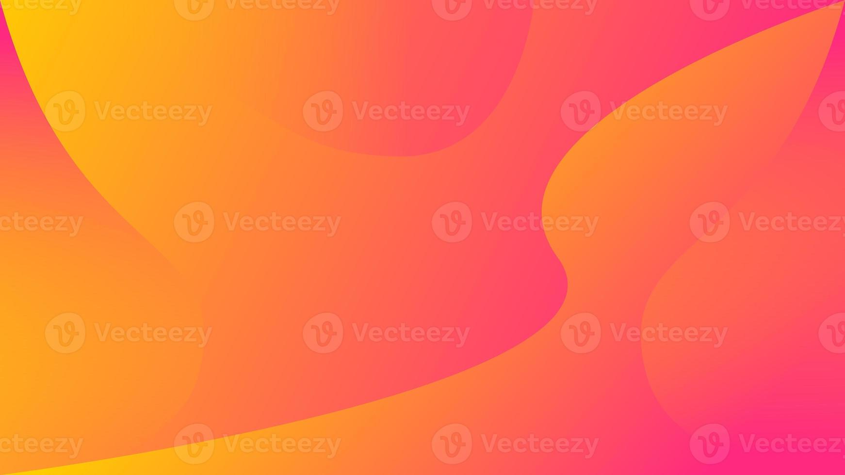 Ping und orangefarbener Hintergrund mit Farbverlauf foto