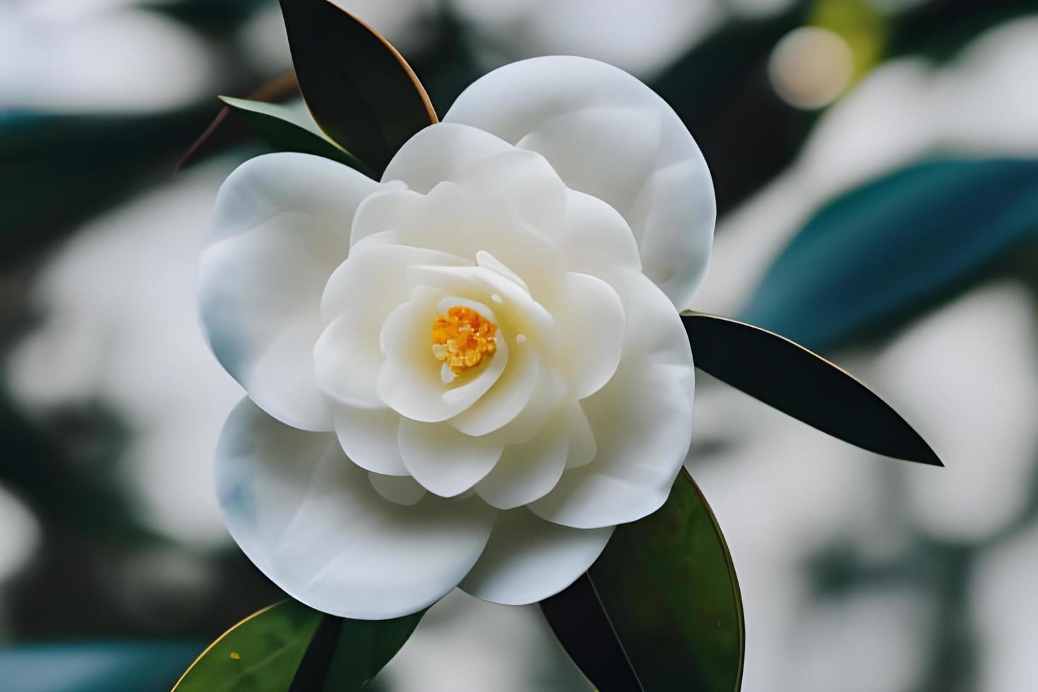 frische weiße Blüten foto