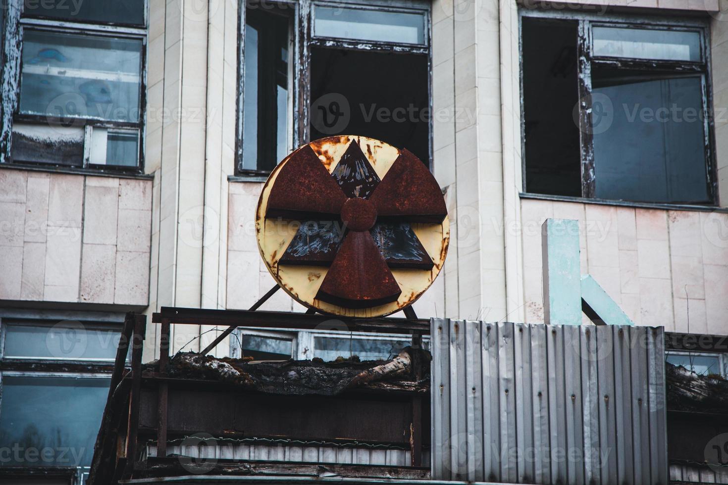 Ansichten rund um die Sperrzone von Tschernobyl foto