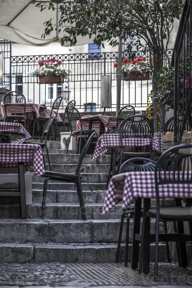 Restaurant in Taormina, Italien foto