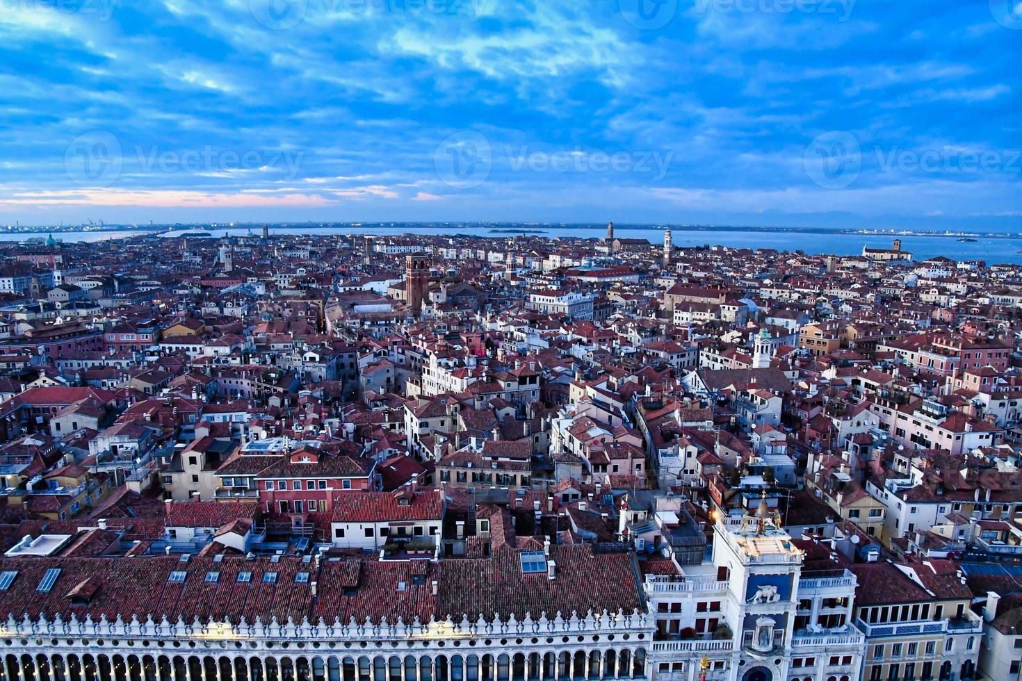 Blick auf Venedig, Italien foto