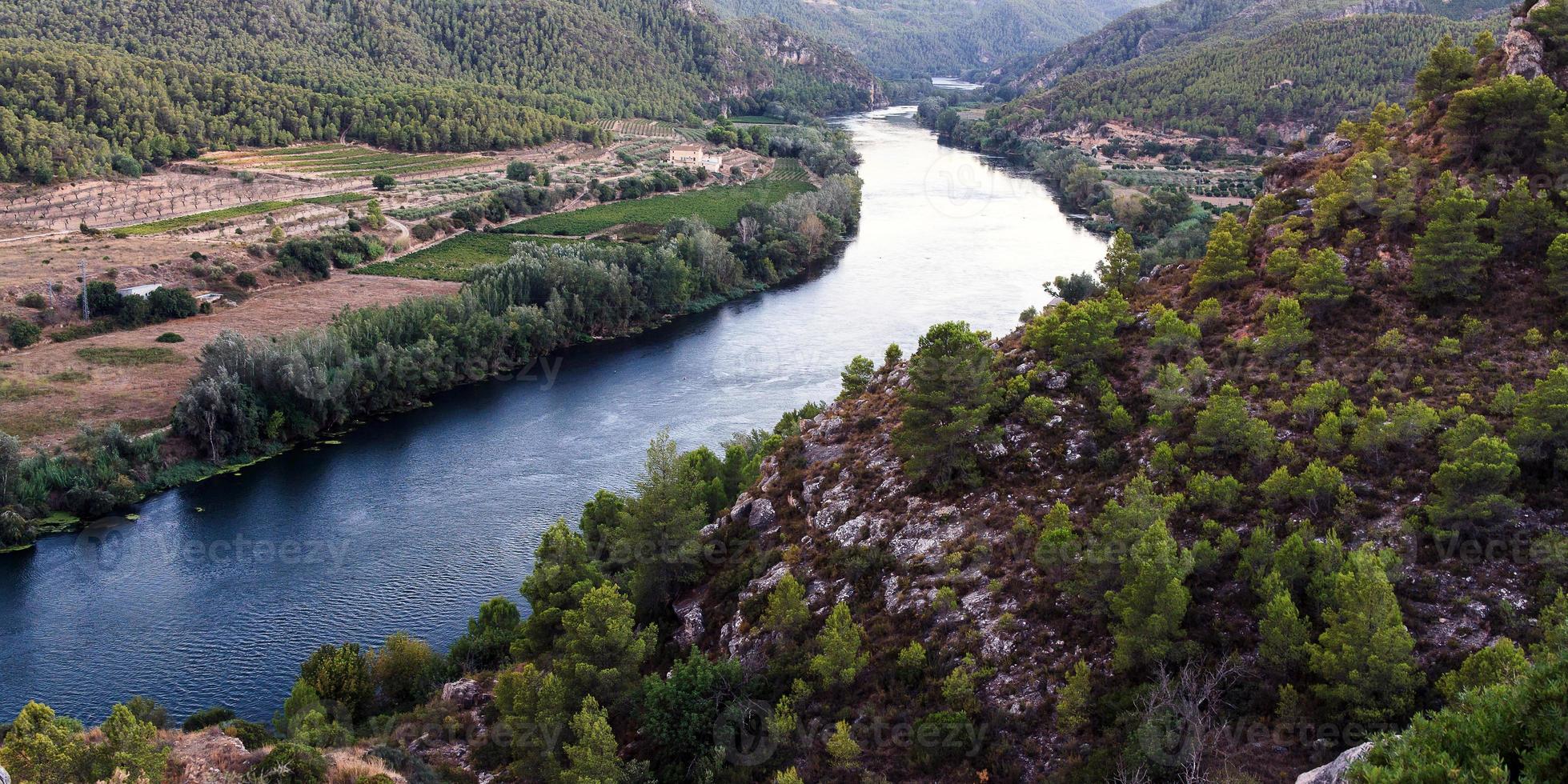 Fluss Ebro, Spanien foto