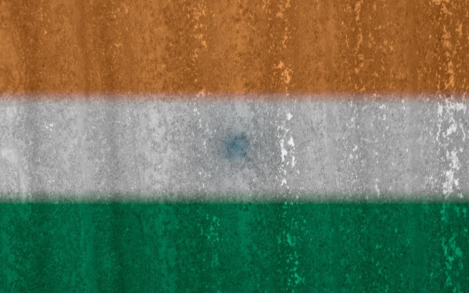 indische Flaggentextur als Hintergrund foto