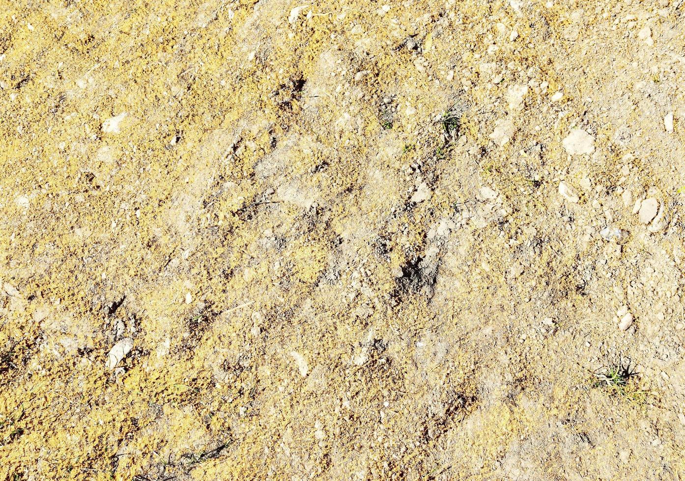 detaillierte nahaufnahme auf einer braunen sandgrundstruktur foto