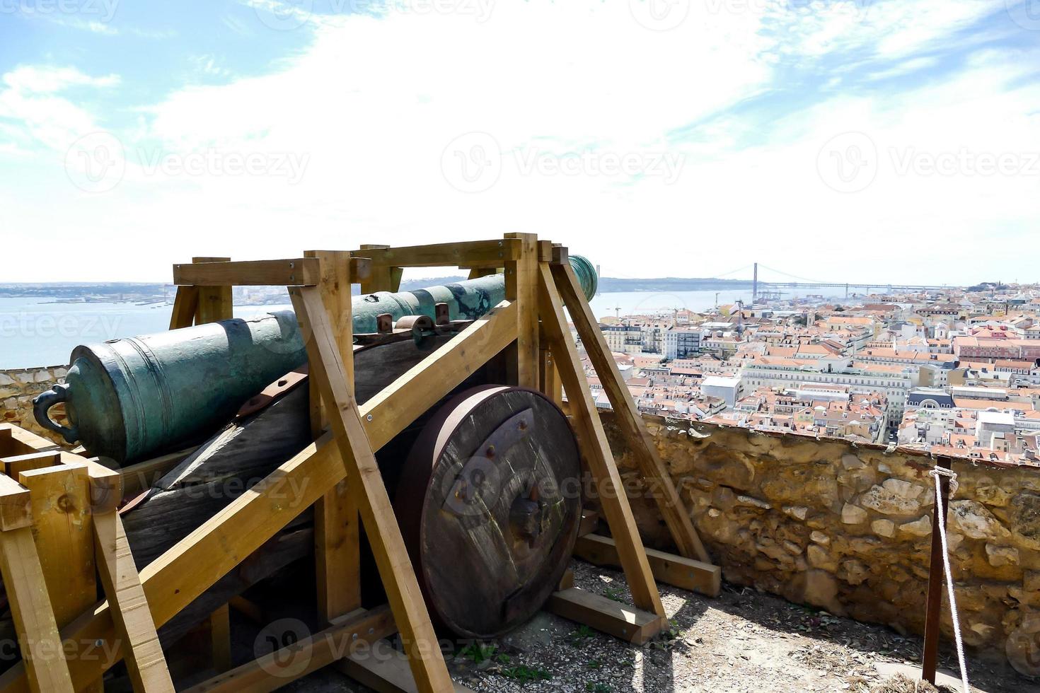 Ansicht von Lissabon in Portugal foto