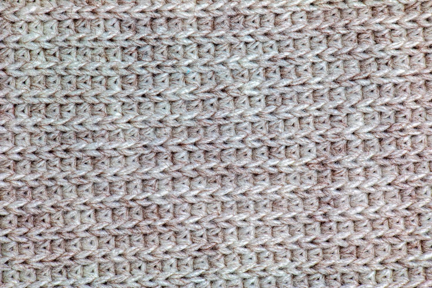 Textur aus gestrickter Wolle für Tapeten und abstrakten Hintergrund. foto