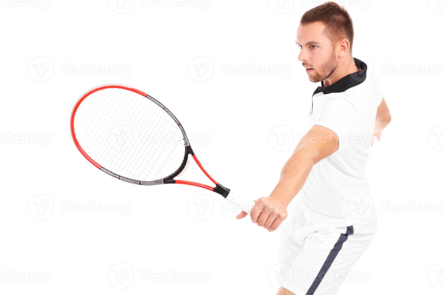 Profi-Tennisspieler foto