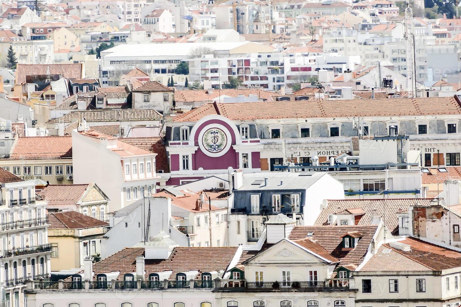 Ansicht von Lissabon, Portugal foto