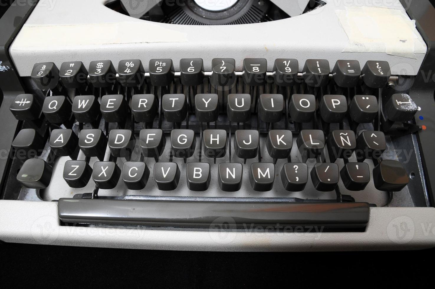 Reise-Vintage-Schreibmaschine foto