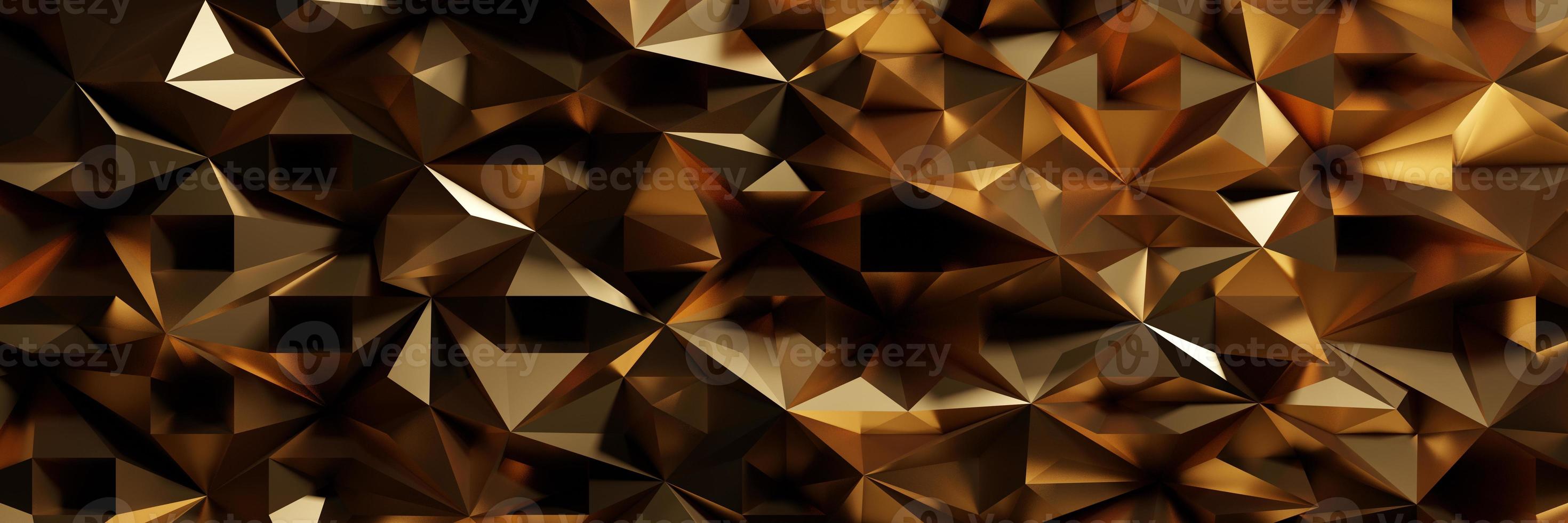 Goldmetallhintergrund. gebürstete metallische Textur. 3D-Rendering foto