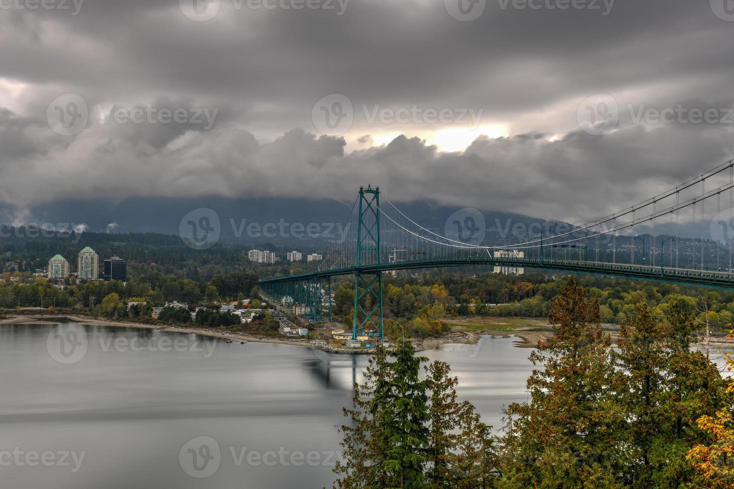 Lions Gate Bridge - Vancouver, Kanada foto