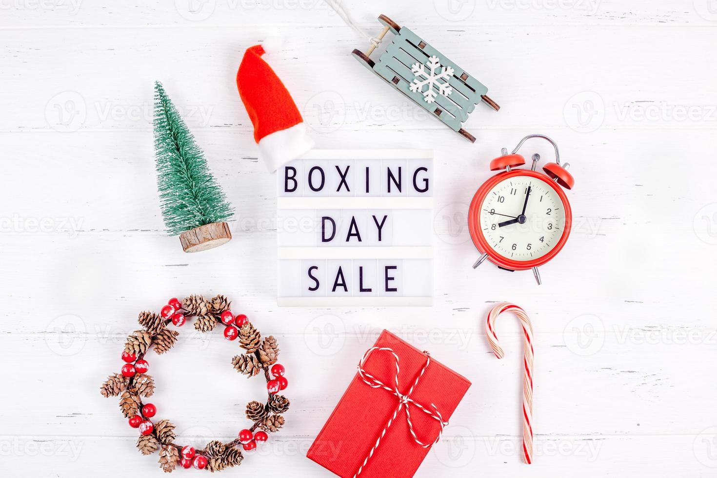 Box Day Sale Saisonale Aktion foto