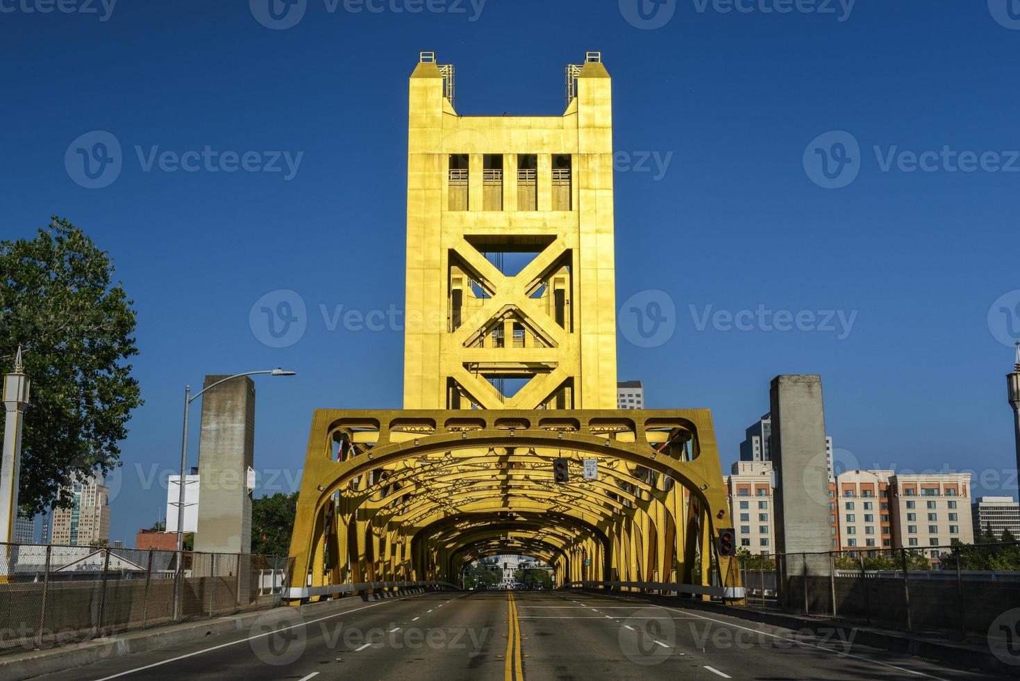 Turmbrücke, Sacramento, Kalifornien foto