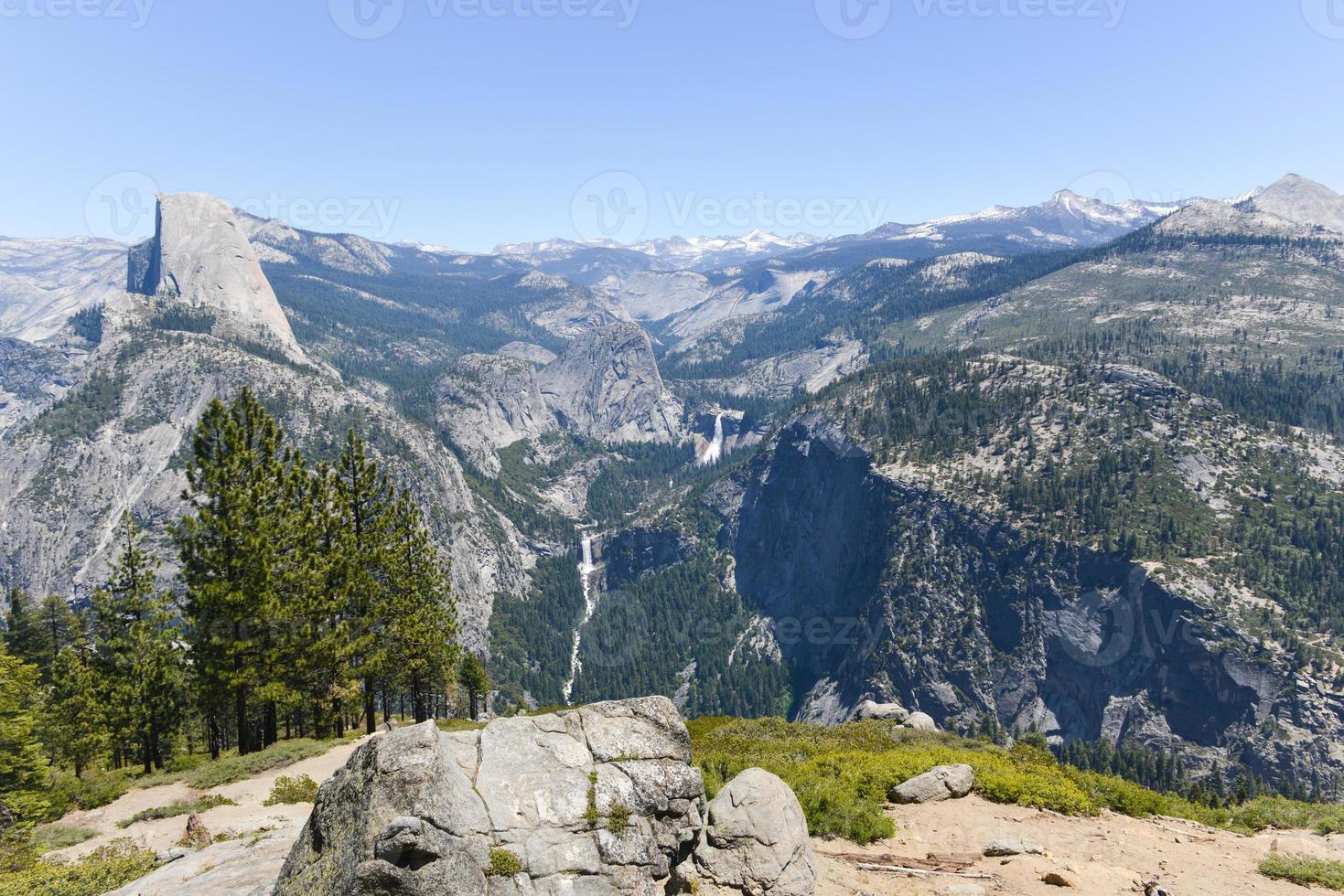 Halbkuppel des Yosemite-Tals foto