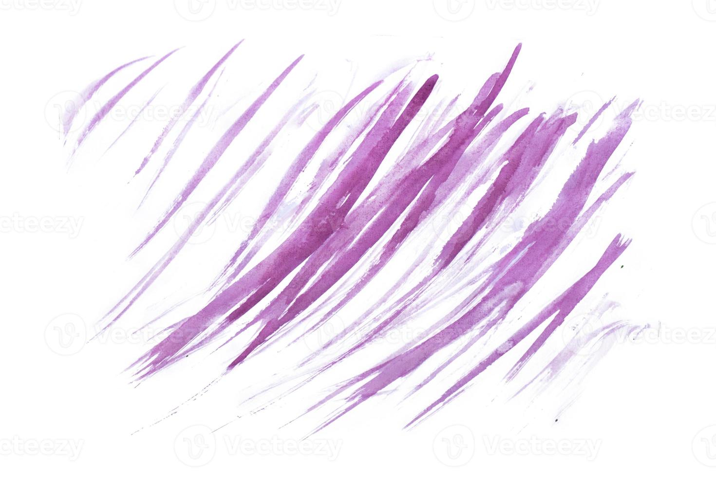 lila Aquarell abstrakte Linien handgefertigt foto