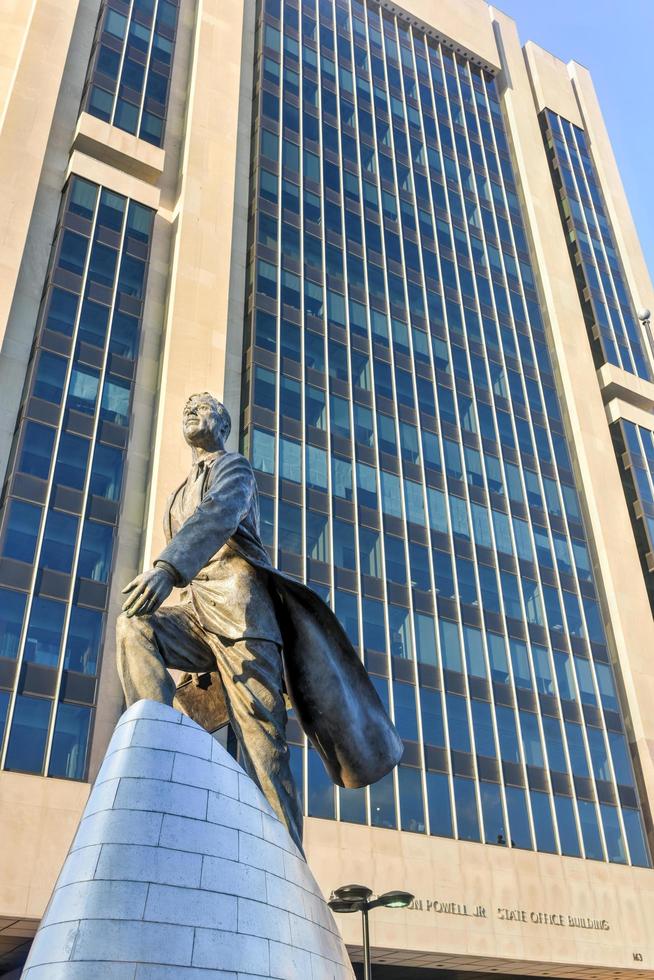 Adam Clayton Powell jr. Statue in New York, USA, 2022 foto