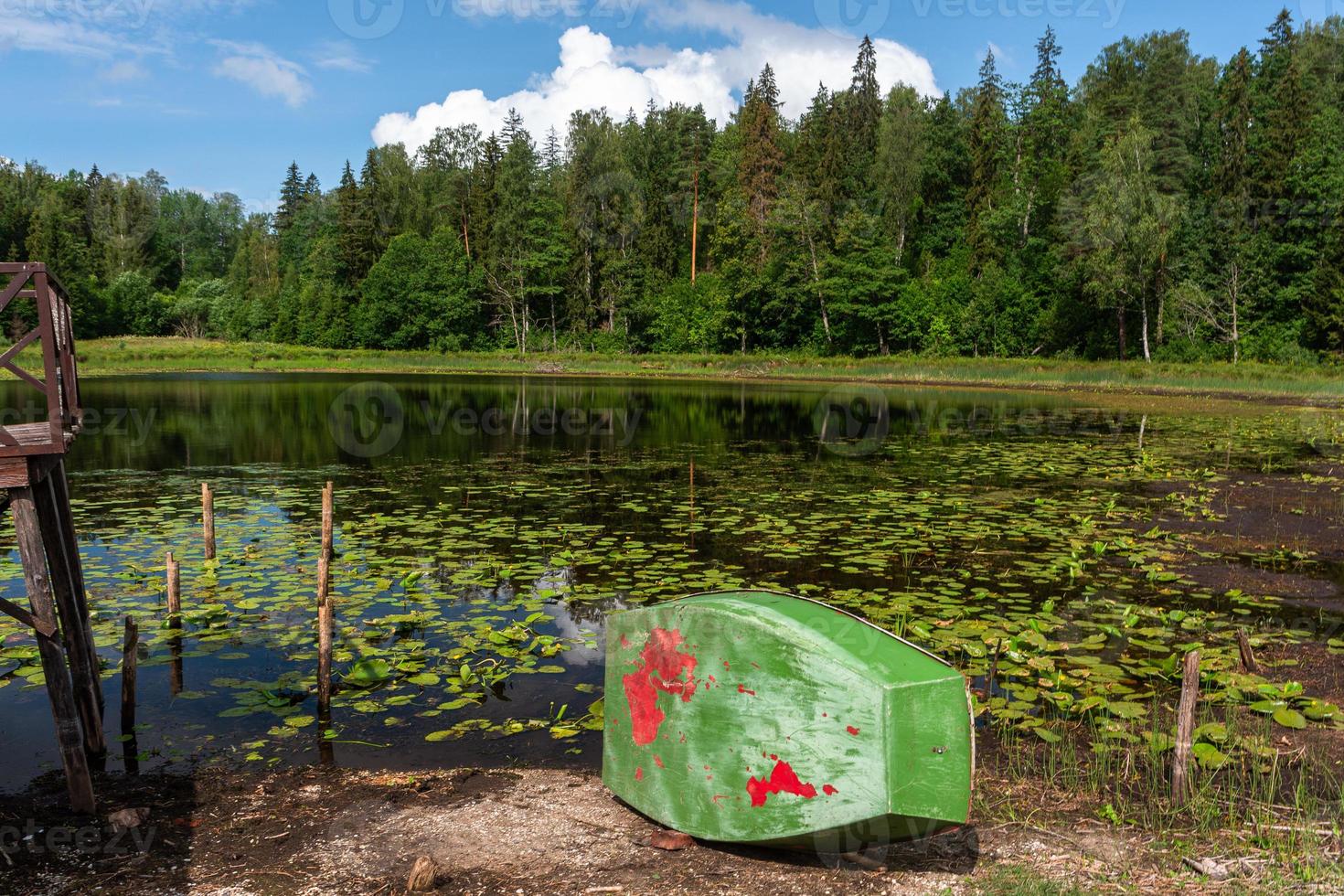 Sommerlandschaften in Lettland foto