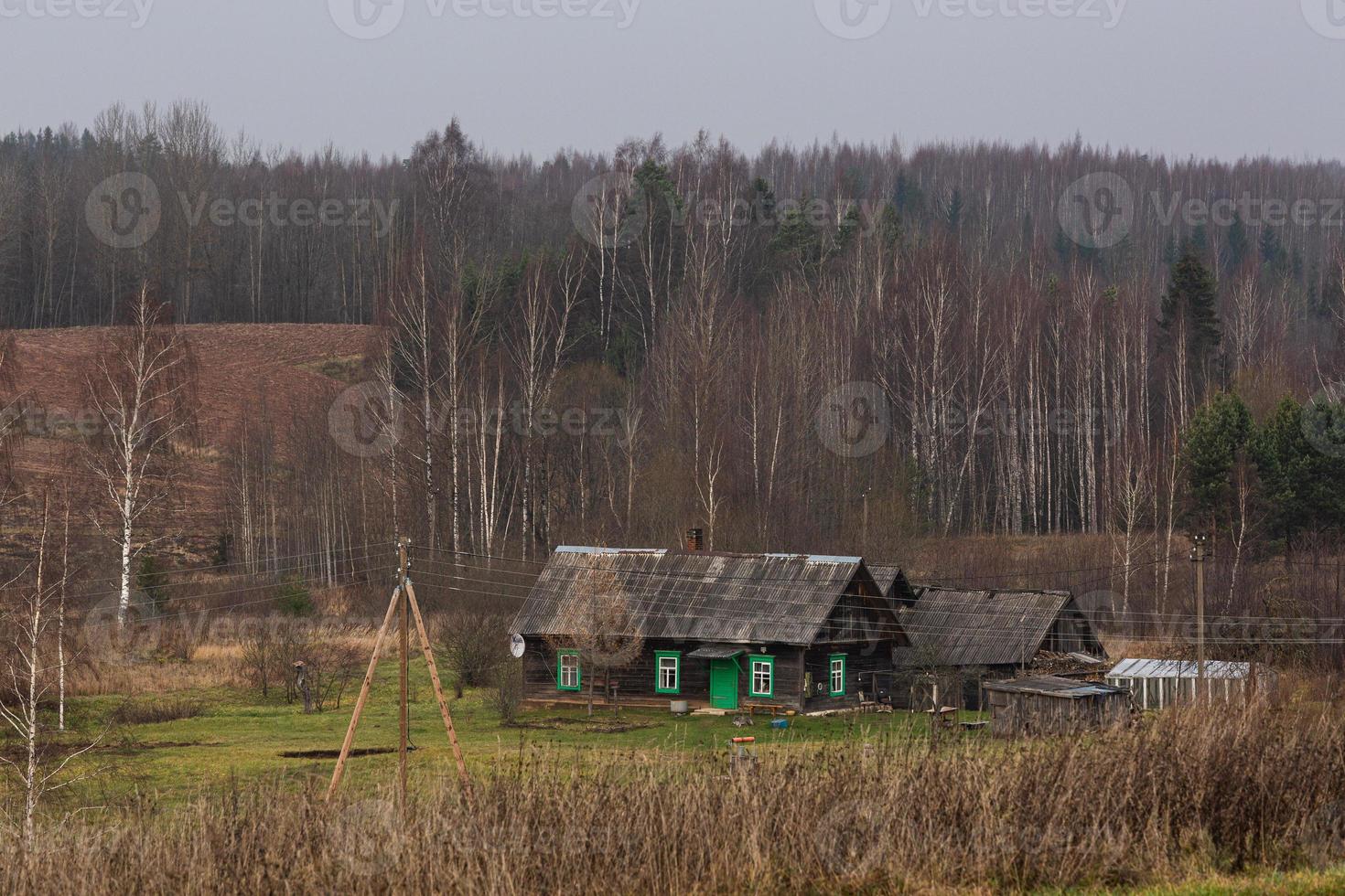 Herbstlandschaften in Lettland foto