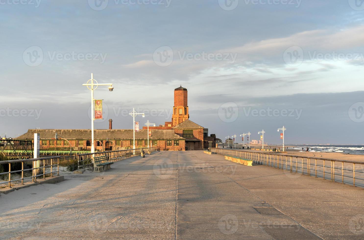 jacob riis park, königinnen, new york foto