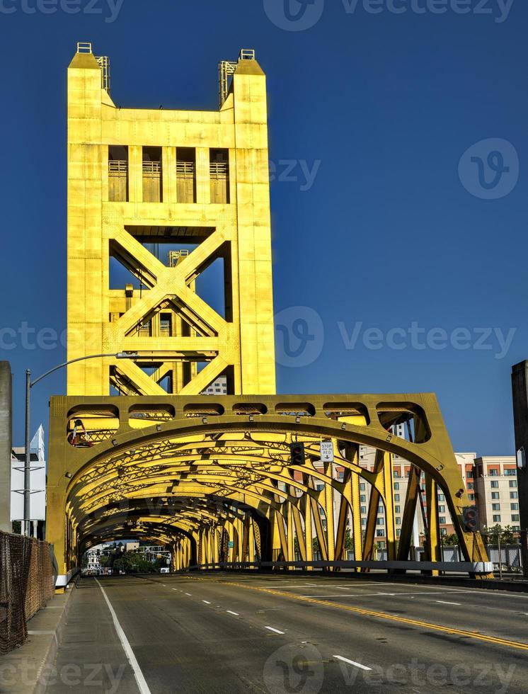 Turmbrücke, Sacramento, Kalifornien foto