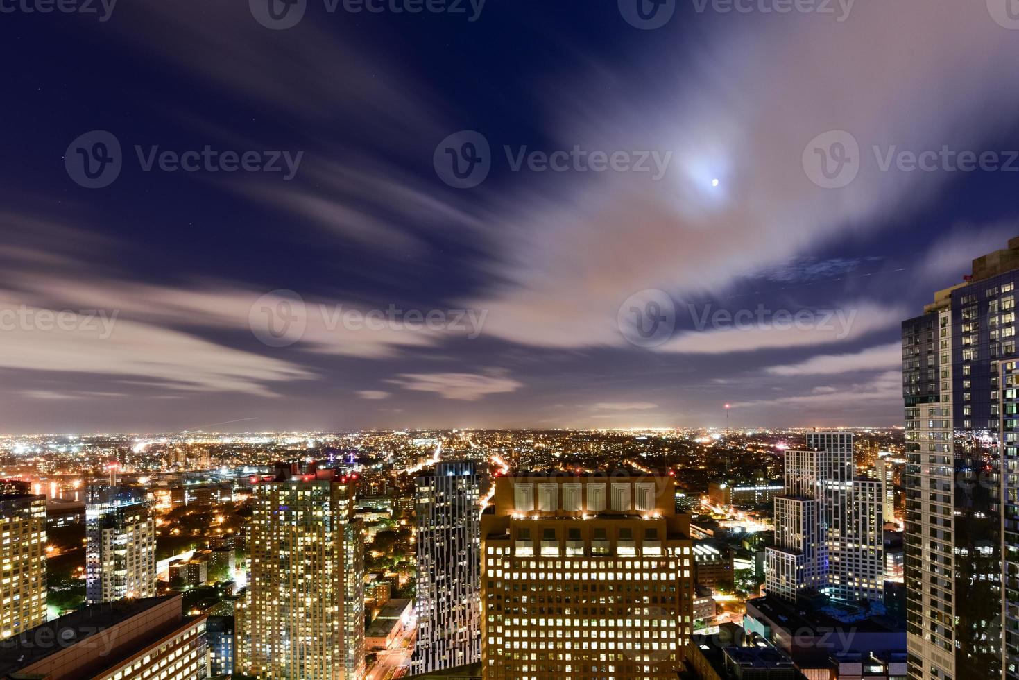 Blick auf die Skyline von Brooklyn foto