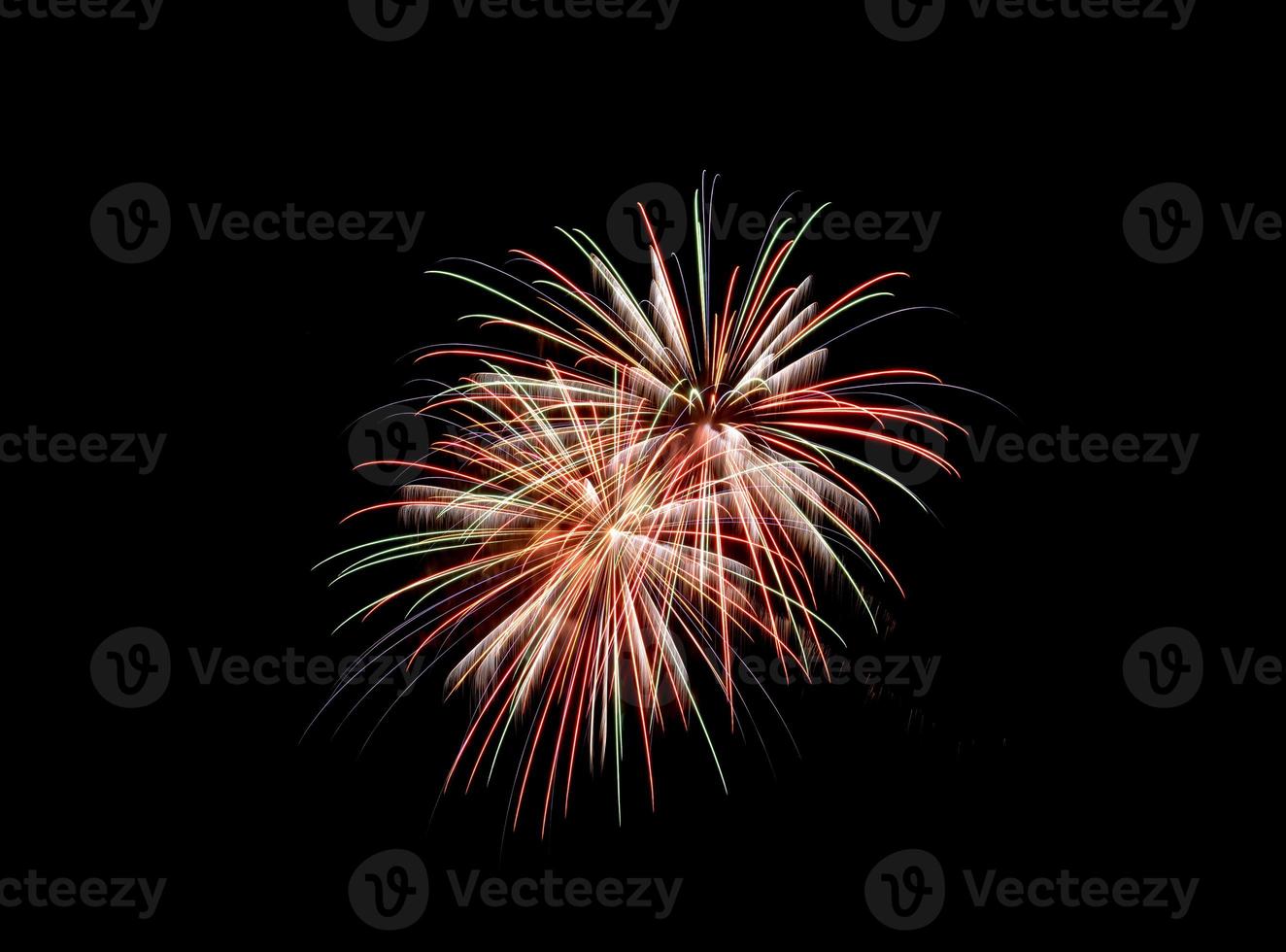 Coney Island Beach Feuerwerk foto