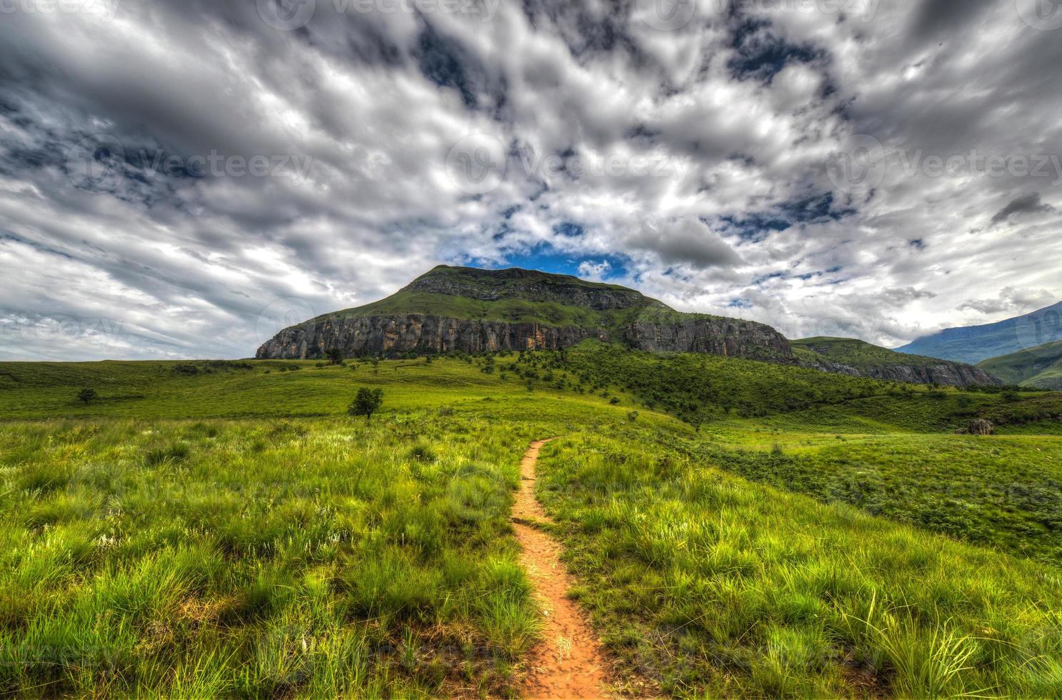 Landschaft von Giants Castle Game Reserve foto