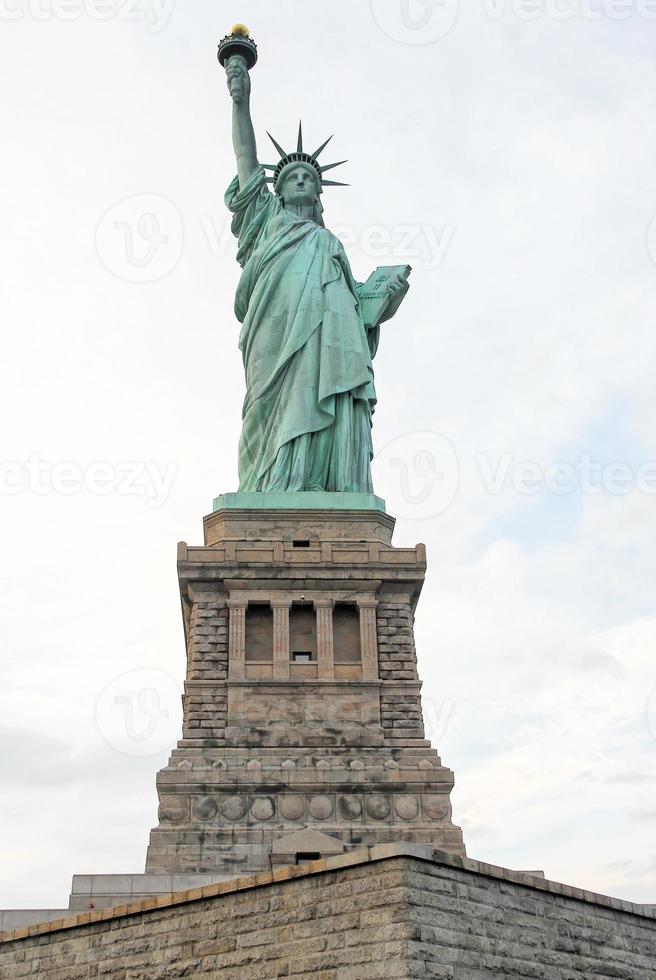 Freiheitsstatue in New York City. foto