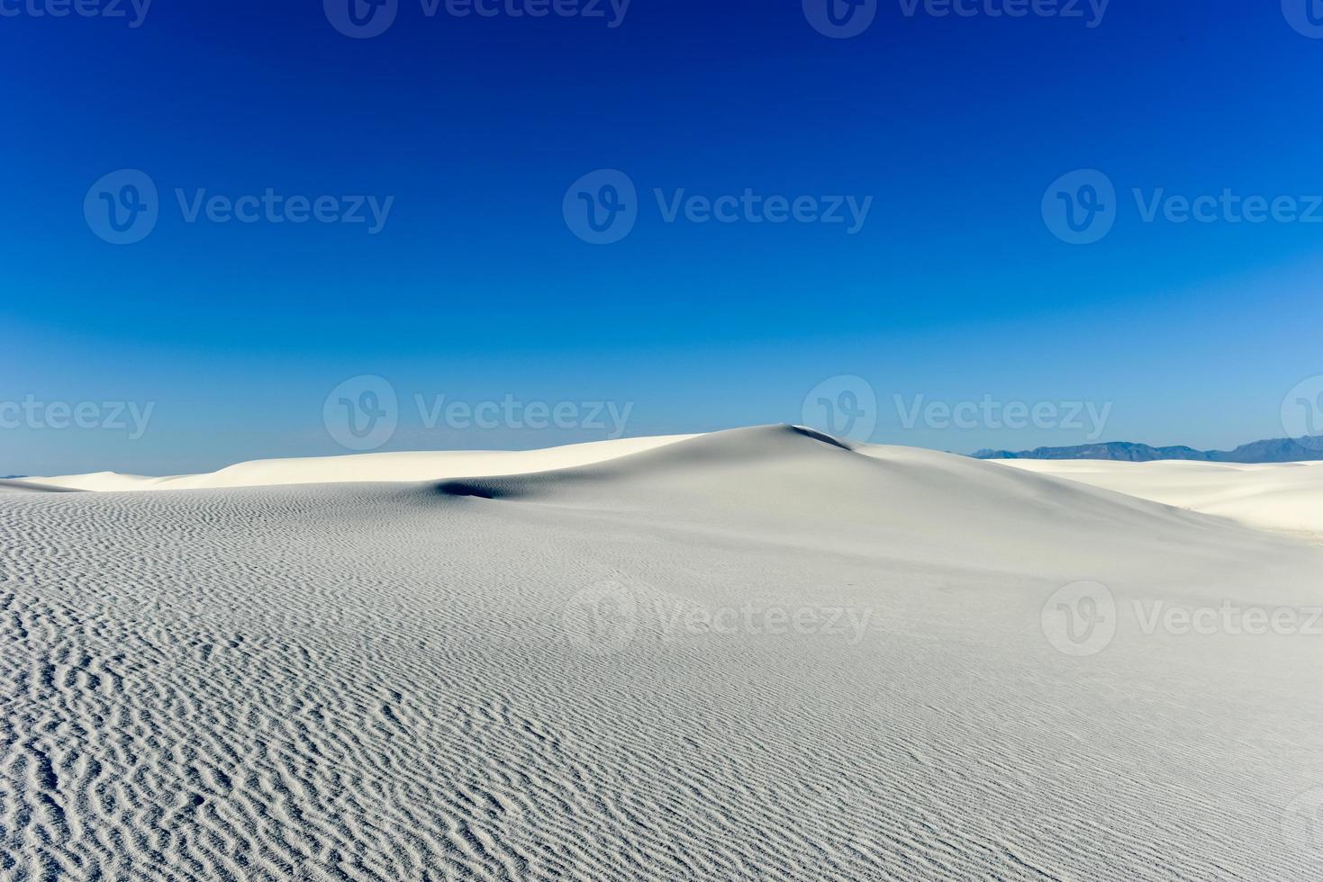 White Sands National Monument in New Mexiko. foto