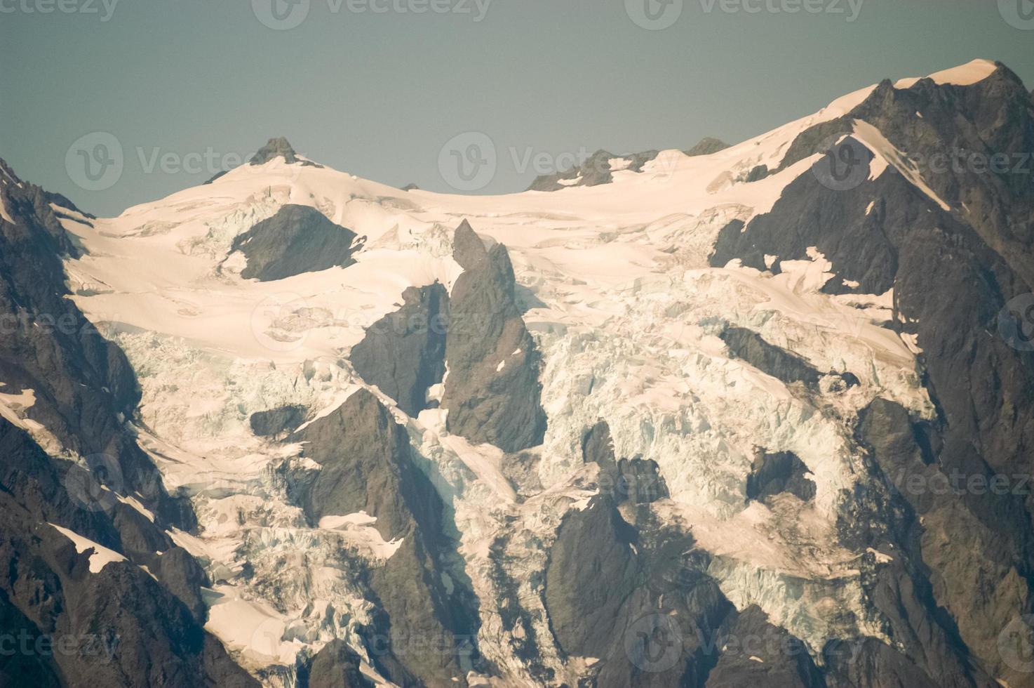 Hubbard-Gletscher im Osten Alaskas und Teil von Yukon, Kanada, und nach Gardiner Hubbard benannt. foto