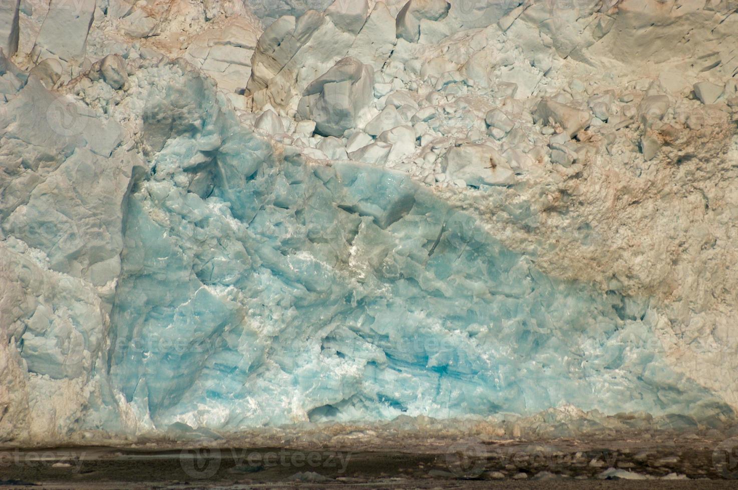 Hubbard-Gletscher im Osten Alaskas und Teil von Yukon, Kanada, und nach Gardiner Hubbard benannt. foto