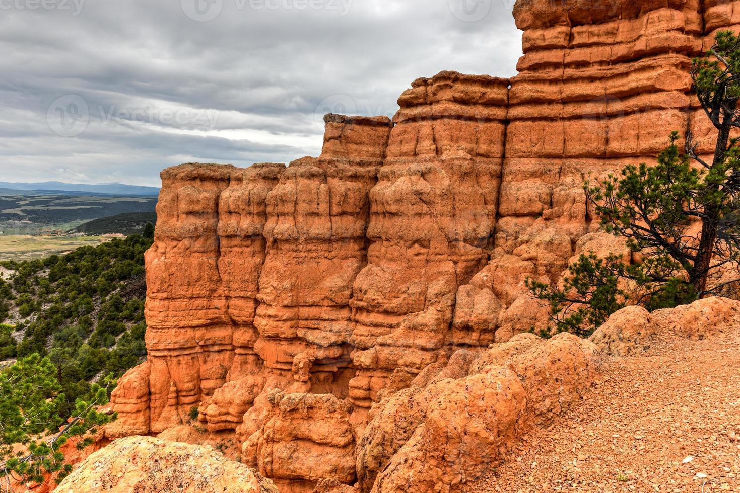 Red Canyon im Dixie National Forest in Utah, Vereinigte Staaten. foto