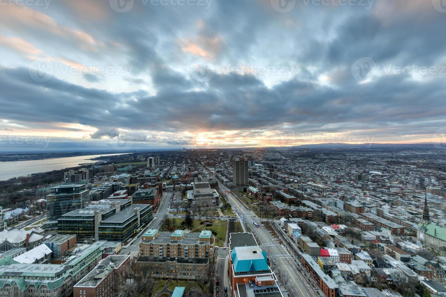 Skyline von Quebec foto