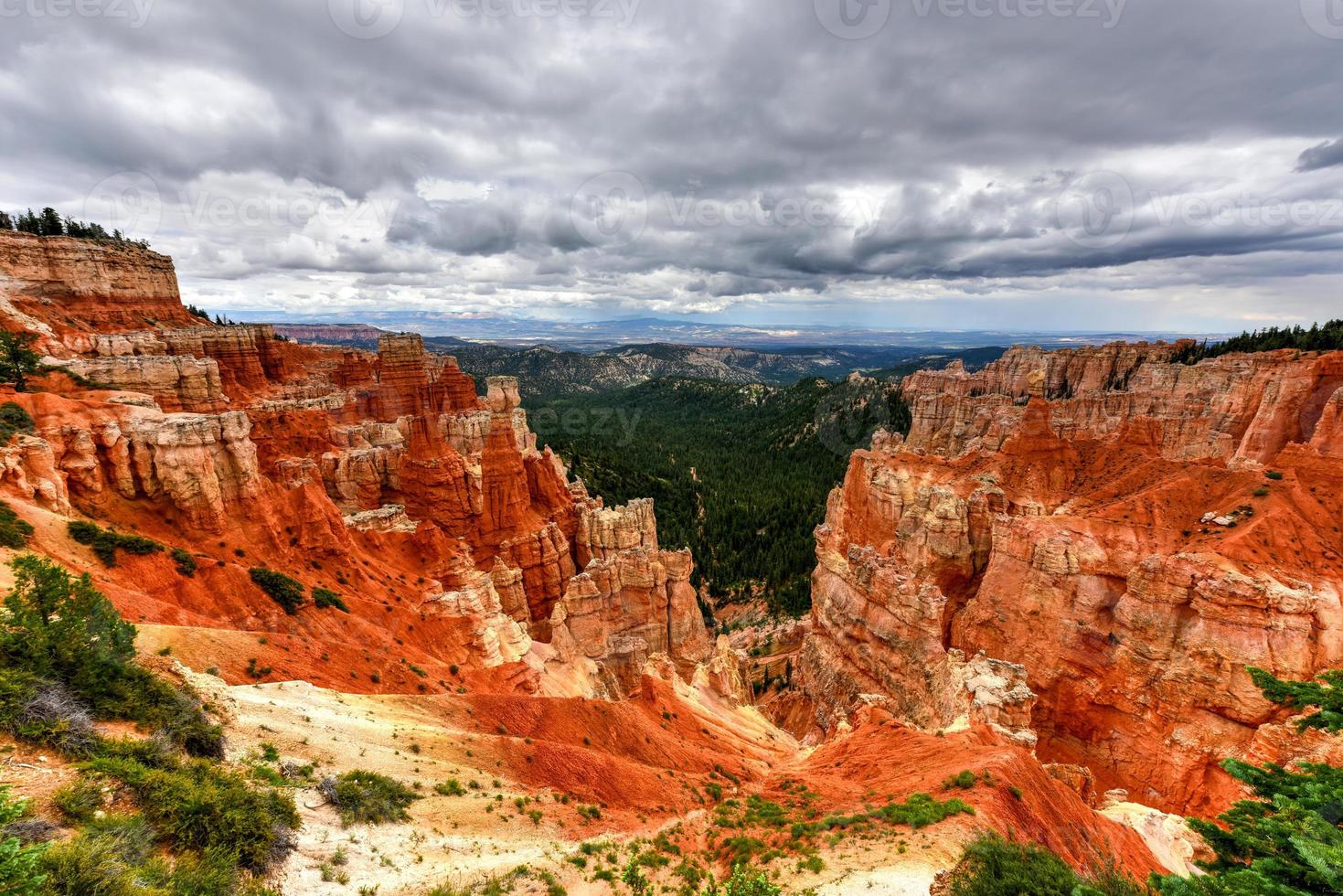 Agua Canyon im Bryce-Canyon-Nationalpark in Utah, Vereinigte Staaten. foto