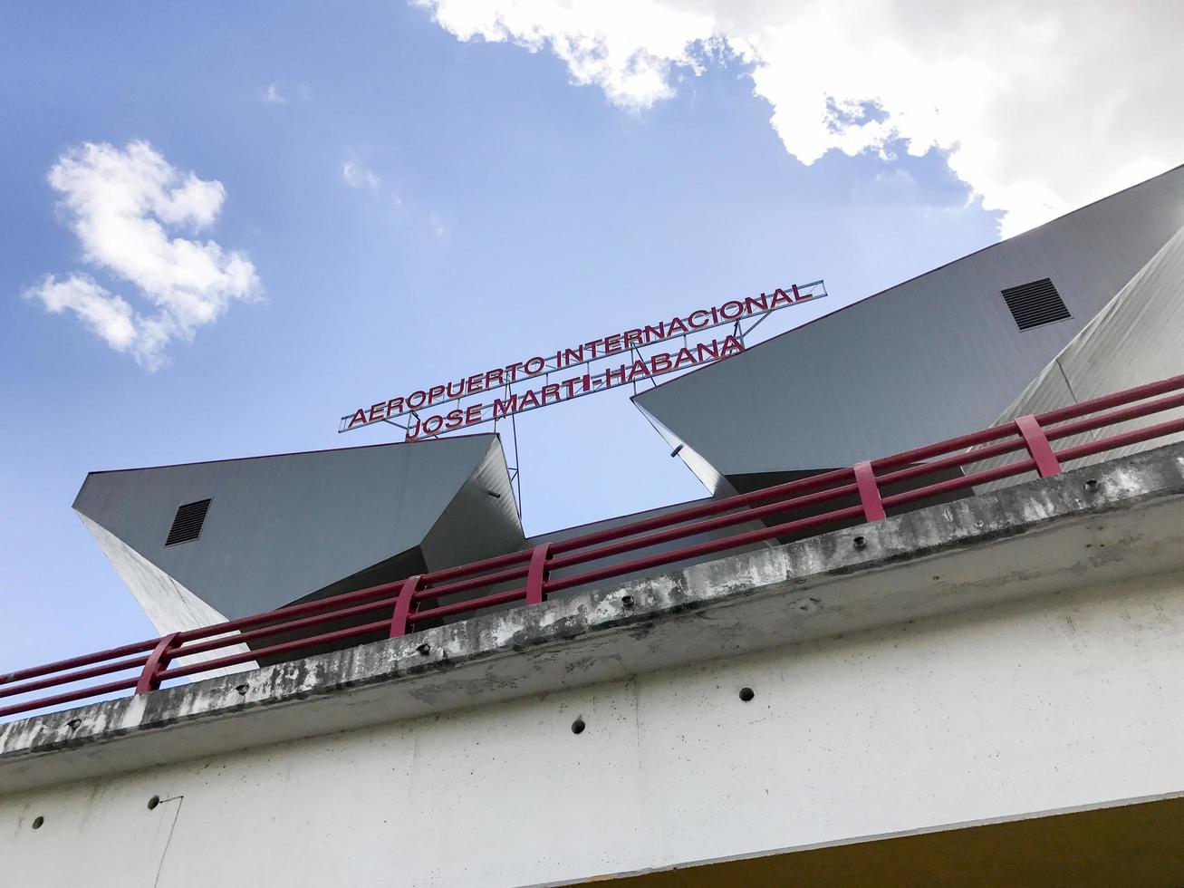 Havanna, Kuba - 15. Januar 2017 - der internationale Flughafen Jose Marti, ehemals Rancho Boyeros, ist der Hauptflughafen Kubas. und ein Hub für Kuba foto