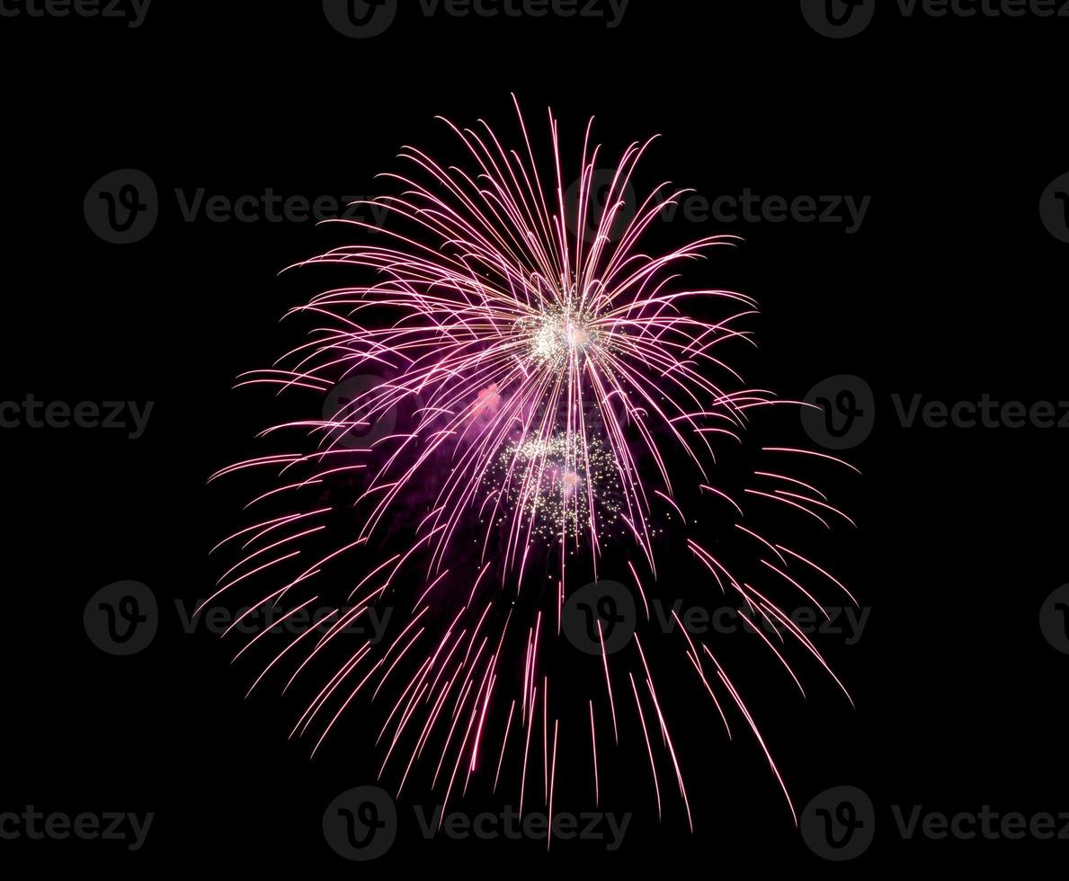 Coney Island Beach Feuerwerk foto