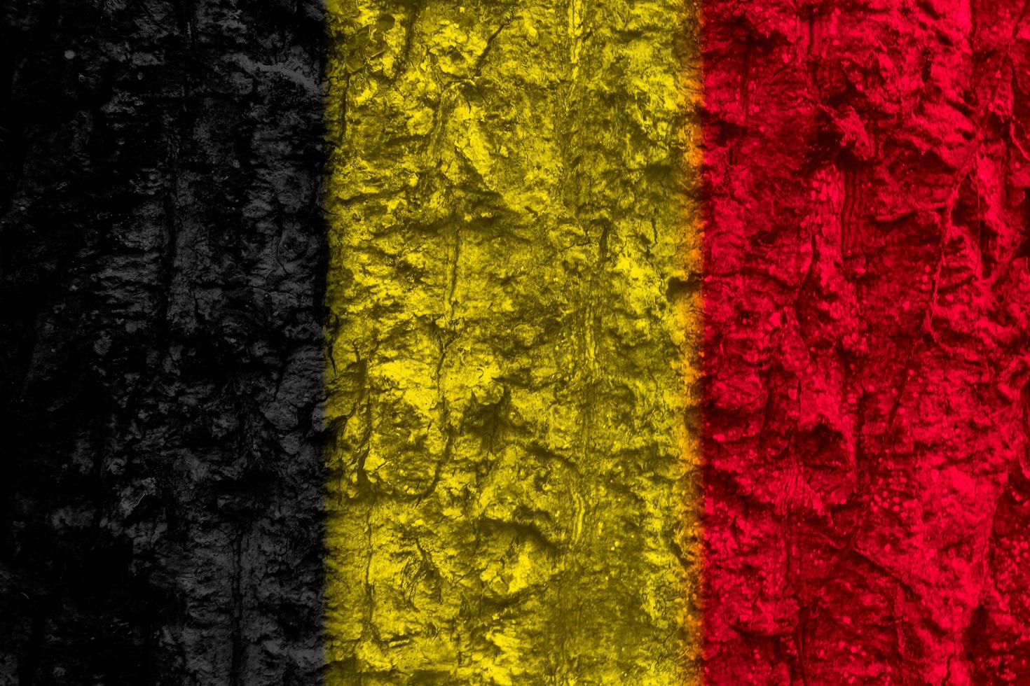 Textur der belgischen Flagge als Hintergrund foto