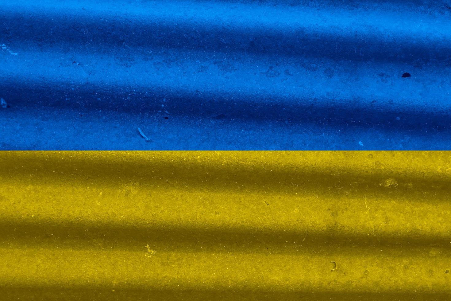 Textur der ukrainischen Flagge als Hintergrund foto