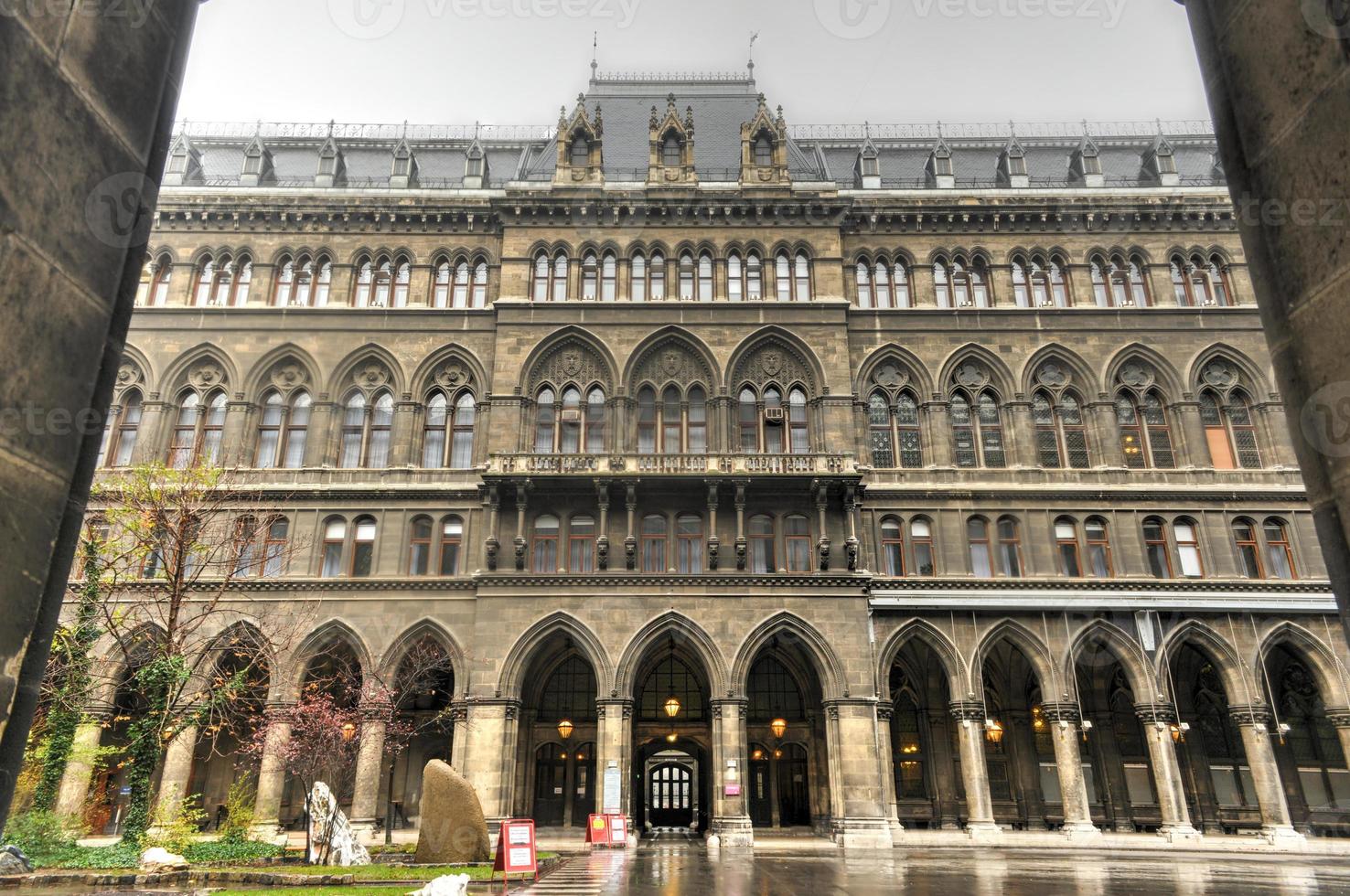 Rathausgebäude in Wien foto